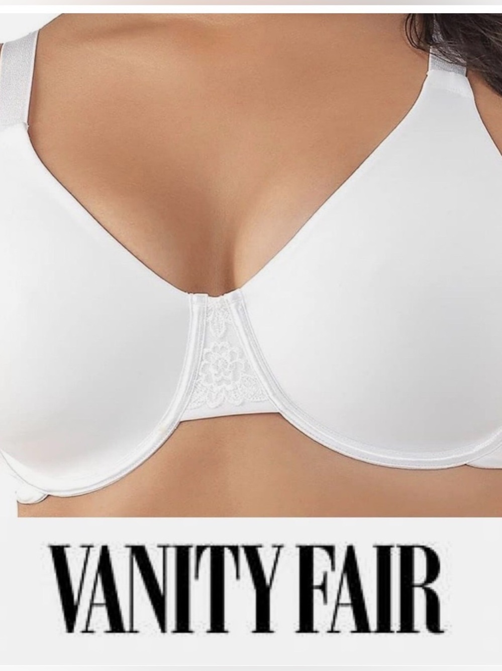 Vanity Fair Beauty Back Smoothing Minimizer Underwire Bra (Style 76080) 36C NUDE